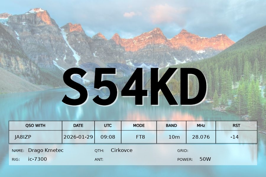 QSL Card